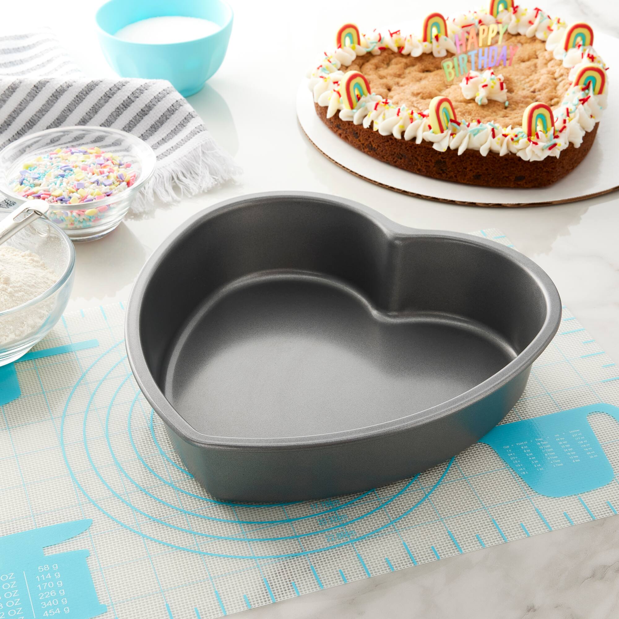 Heart Shaped Non-Stick Cake Pan by Celebrate It™